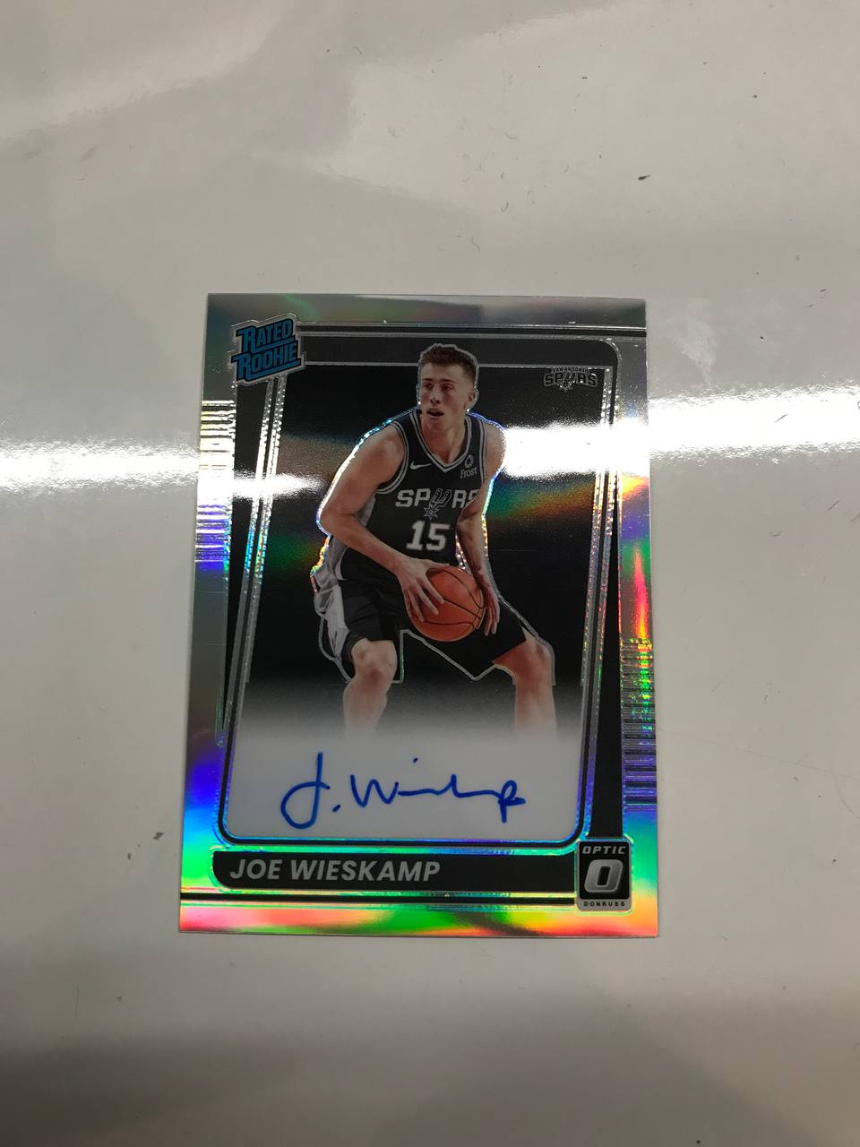 2021 Joe Wieskamp - Signed Rookie Basketball